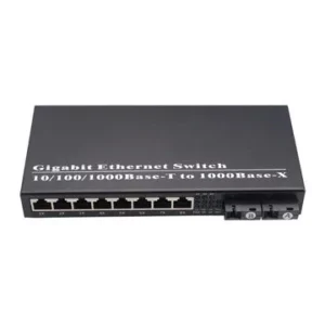 Gigabit Ethernet 8Ch Switch 2 Fiber Port